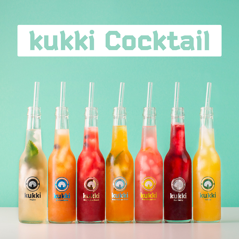 kukki Cocktails: der erste Cocktail mit Eis direkt in der Flasche